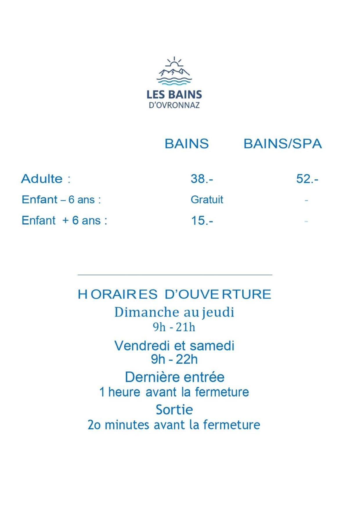 Hotel Les Bains D'Ovronnaz Exterior photo